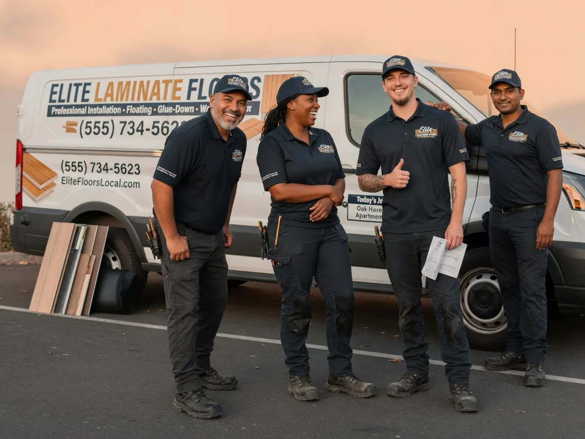 Laminate flooring installation company in Loyal, WI
